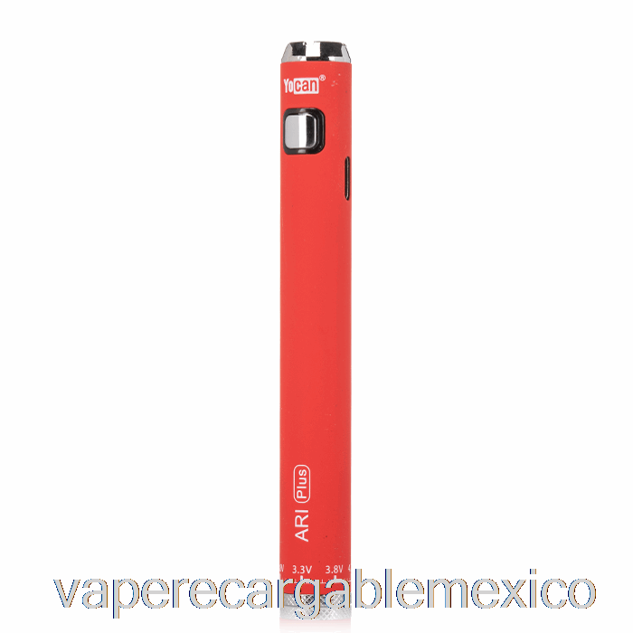 Vape Recargable Yocan Ari Plus 900mah Batería Rojo